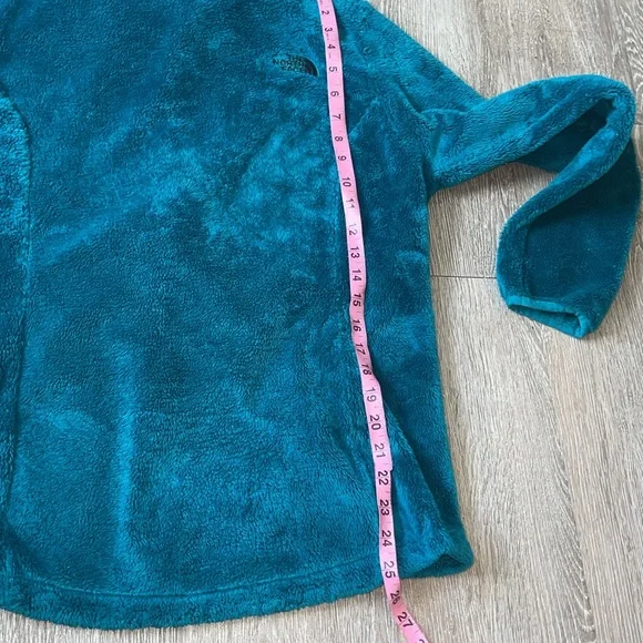 Osito Green North Face Jacket fuzzy fleece green size large